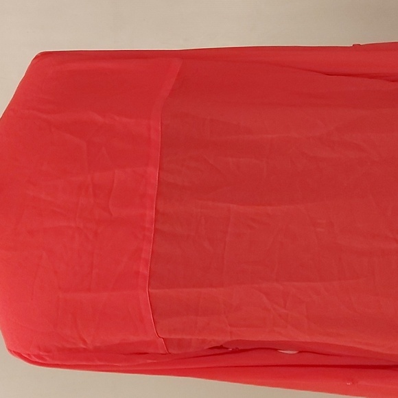 Fuchsia, see thru blouse - Picture 2 of 8